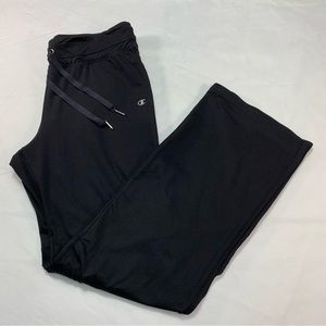 Champion Womens Jogger Pants Black Size Meduim